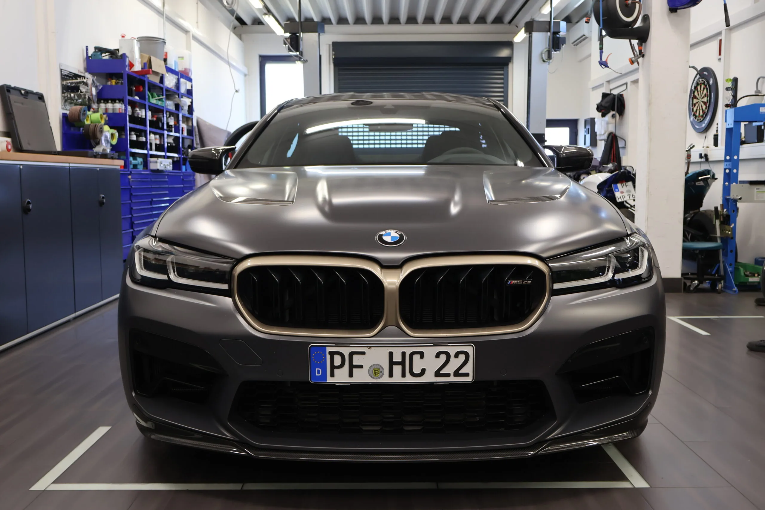 BMW nach Reparatur bei Hiller CarTech